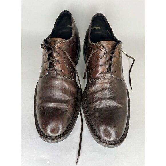 Tod’s Dark Brown Leather Oxfords Lace Up Dress Shoes Men Sz 11M US/44EU - Picture 11 of 15